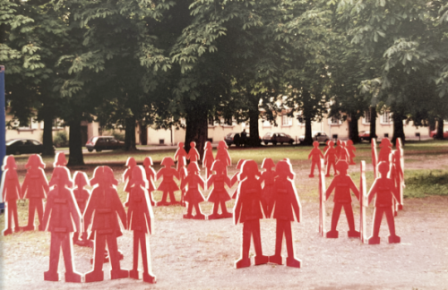 Çocuklar,2000, 120x40x5cm(x47)